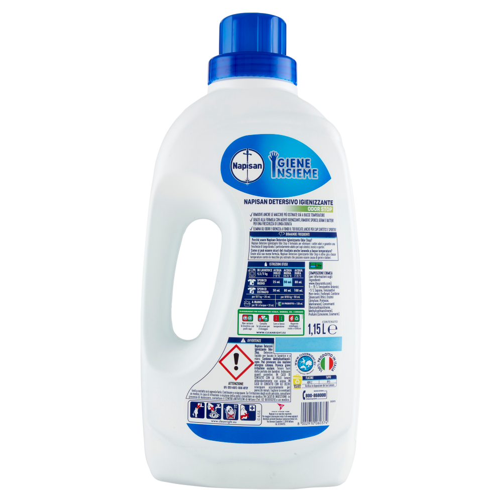 Napisan Odorstop Liquido lavatrice 1,15 L