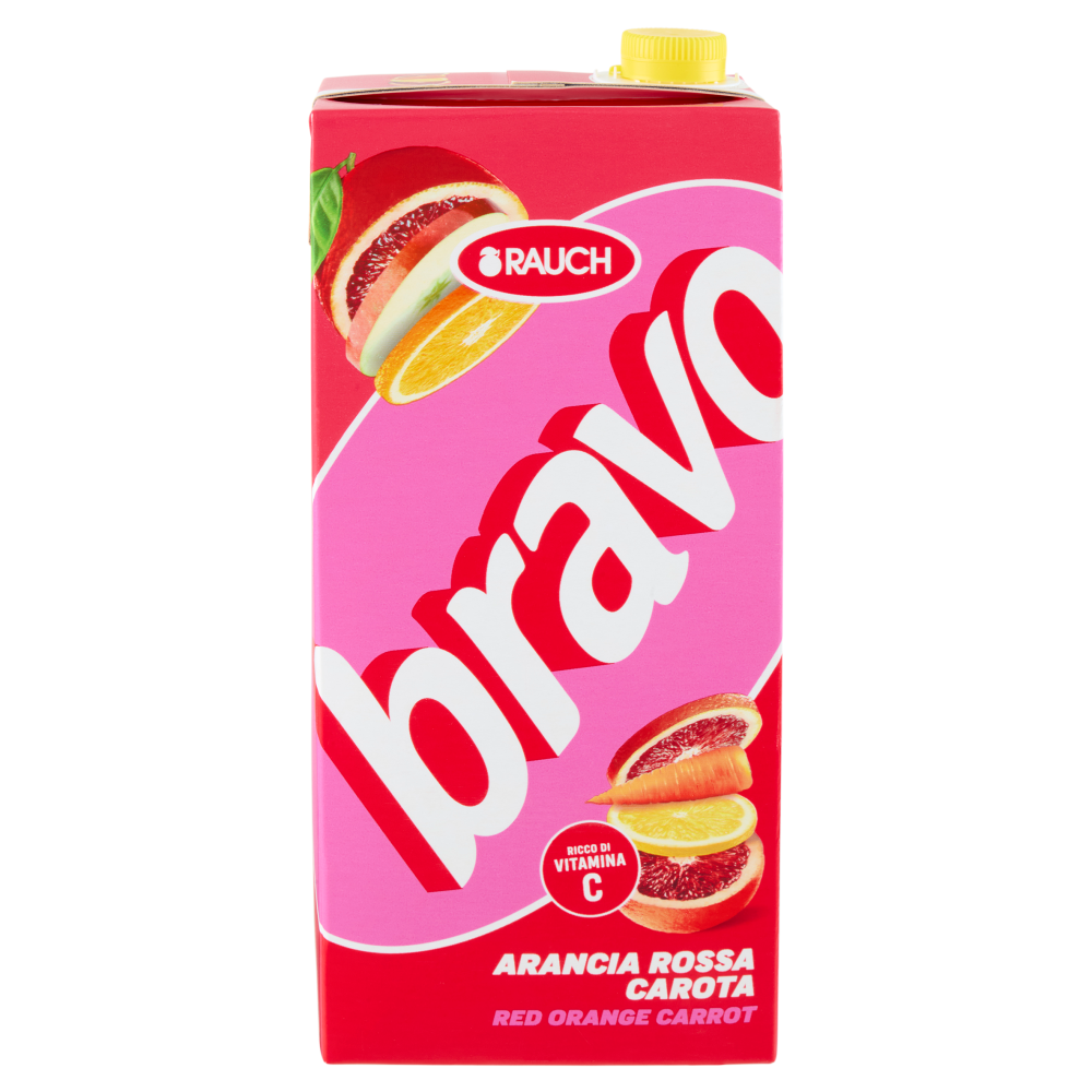 Rauch bravo Arancia Rossa Carota 2 L