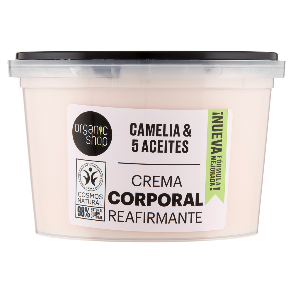 organic shop Crema Corpo Rassodante Camelia & 5 Aceites 250 ml