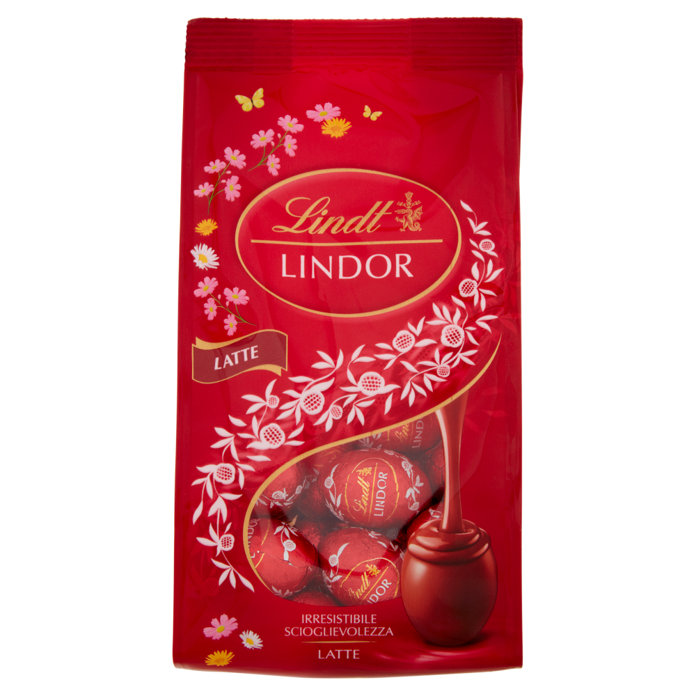 Lindt Lindor Ovetti di cioccolato Pasqua Cioccolato al latte 180g