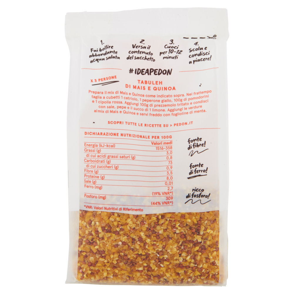 pedon I Salvaminuti Mais e Quinoa 250 g