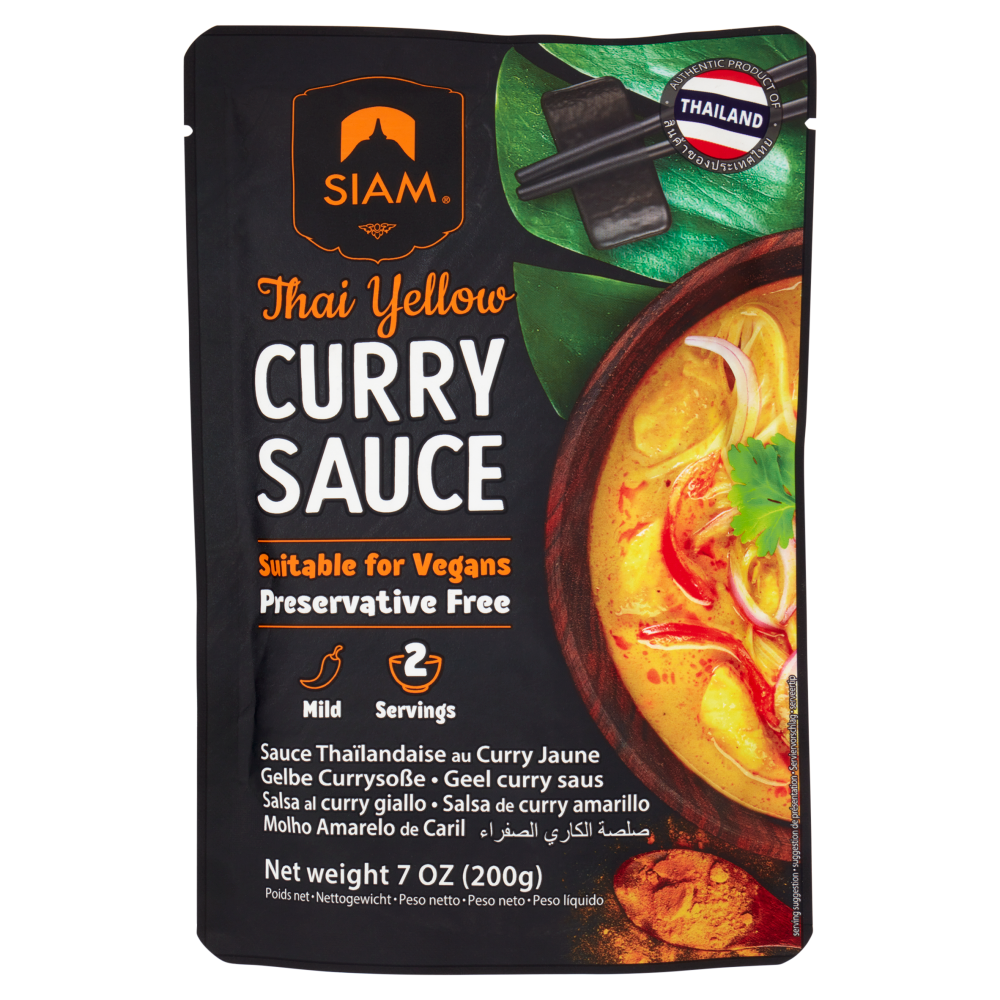 Siam Thai Yellow Curry Sauce 200 g