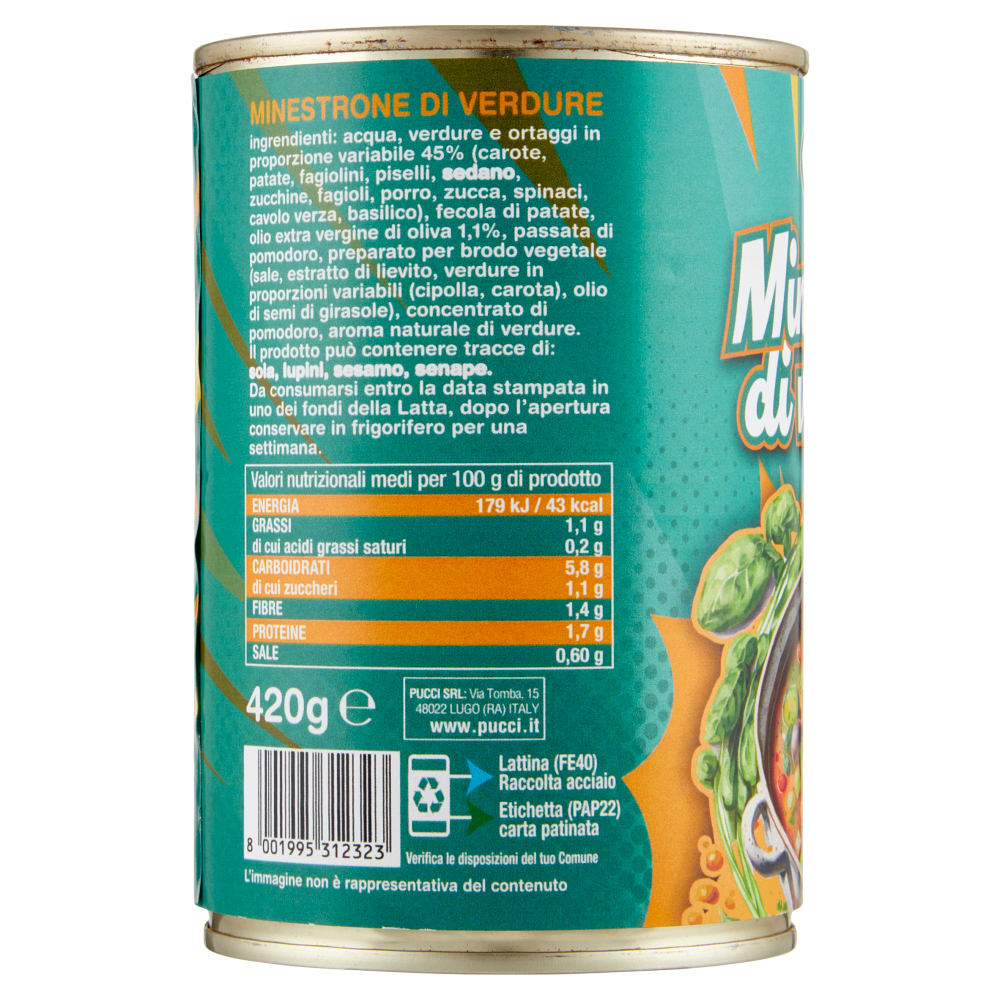 Berni Minestrone di verdure 420 g