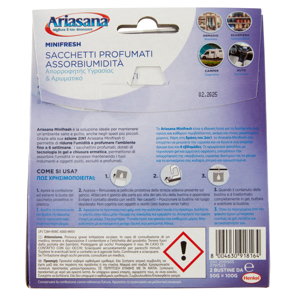 ARIASANA Minifresh Relax 100 g