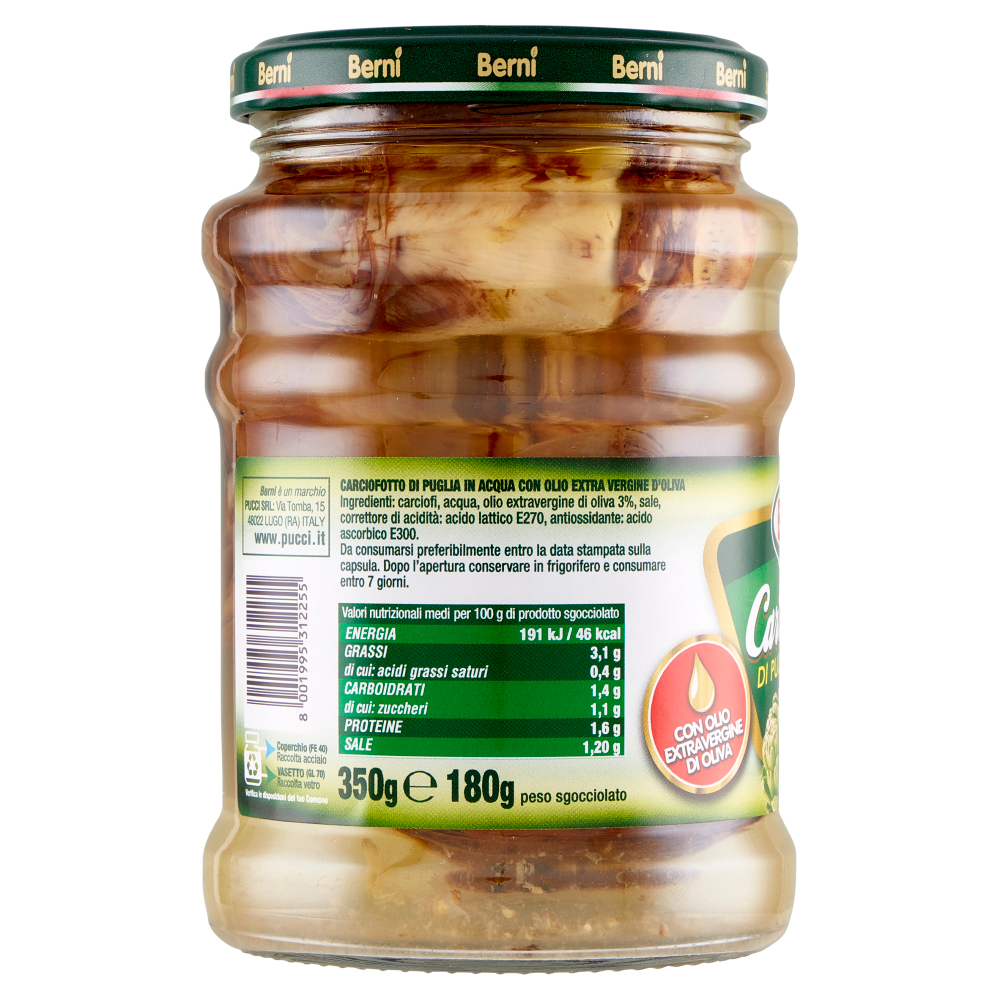 Berni Carciofotto di Puglia L'Originale 350 g