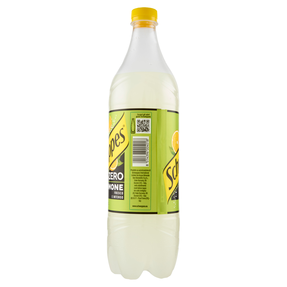 Schweppes Limone Zero PET 1 L 