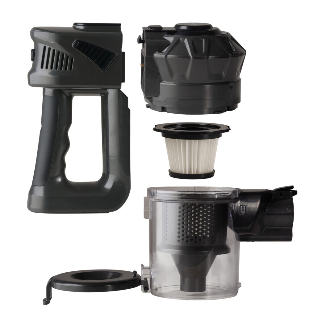 Innoliving INN-662 scopa elettrica Aspirapolvere a bastone 2 in 1 Batteria Secco HEPA Senza sacchetto Nero 2,2 Ah