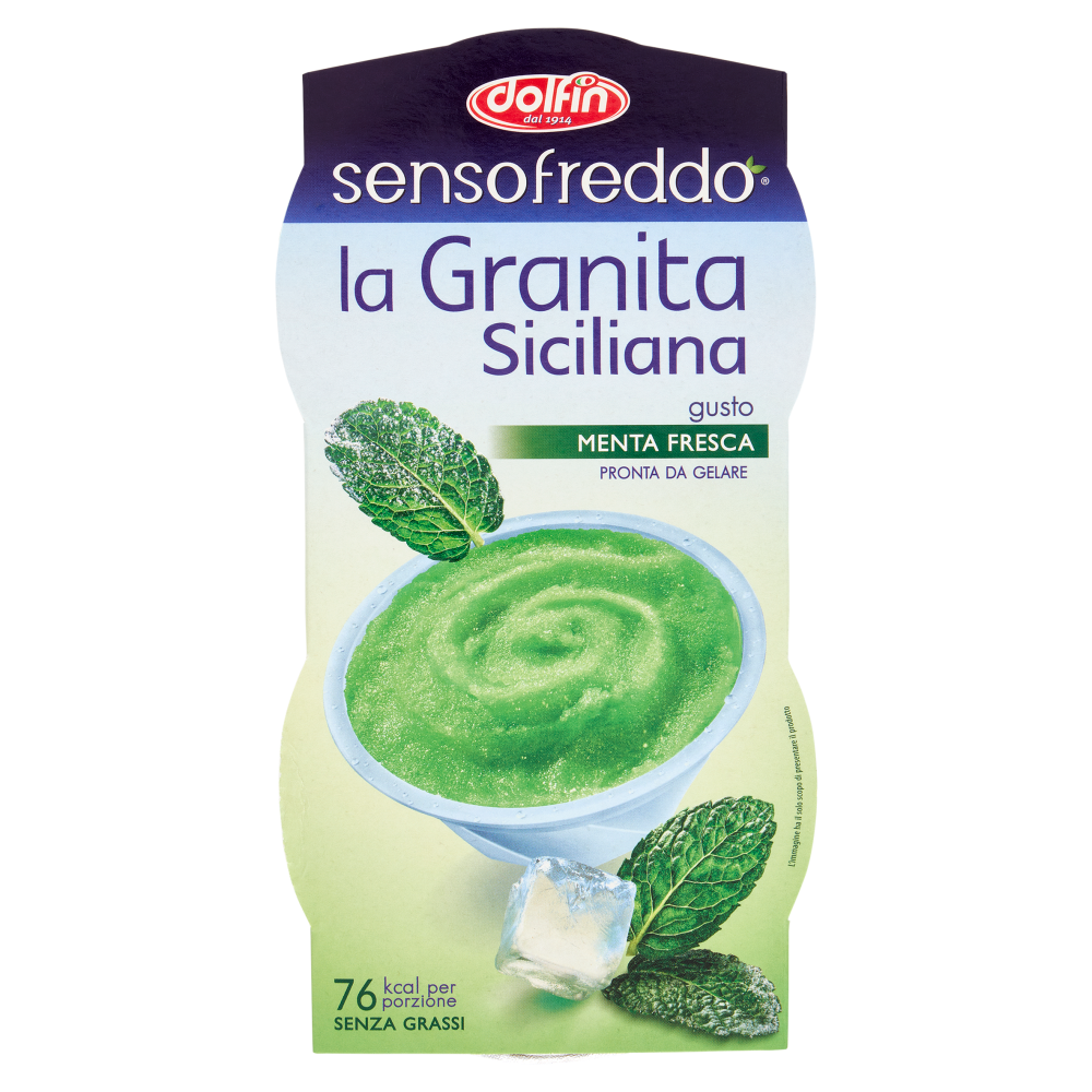 dolfin sensofreddo la Granita Siciliana gusto Menta Fresca 2 x 100 ml
