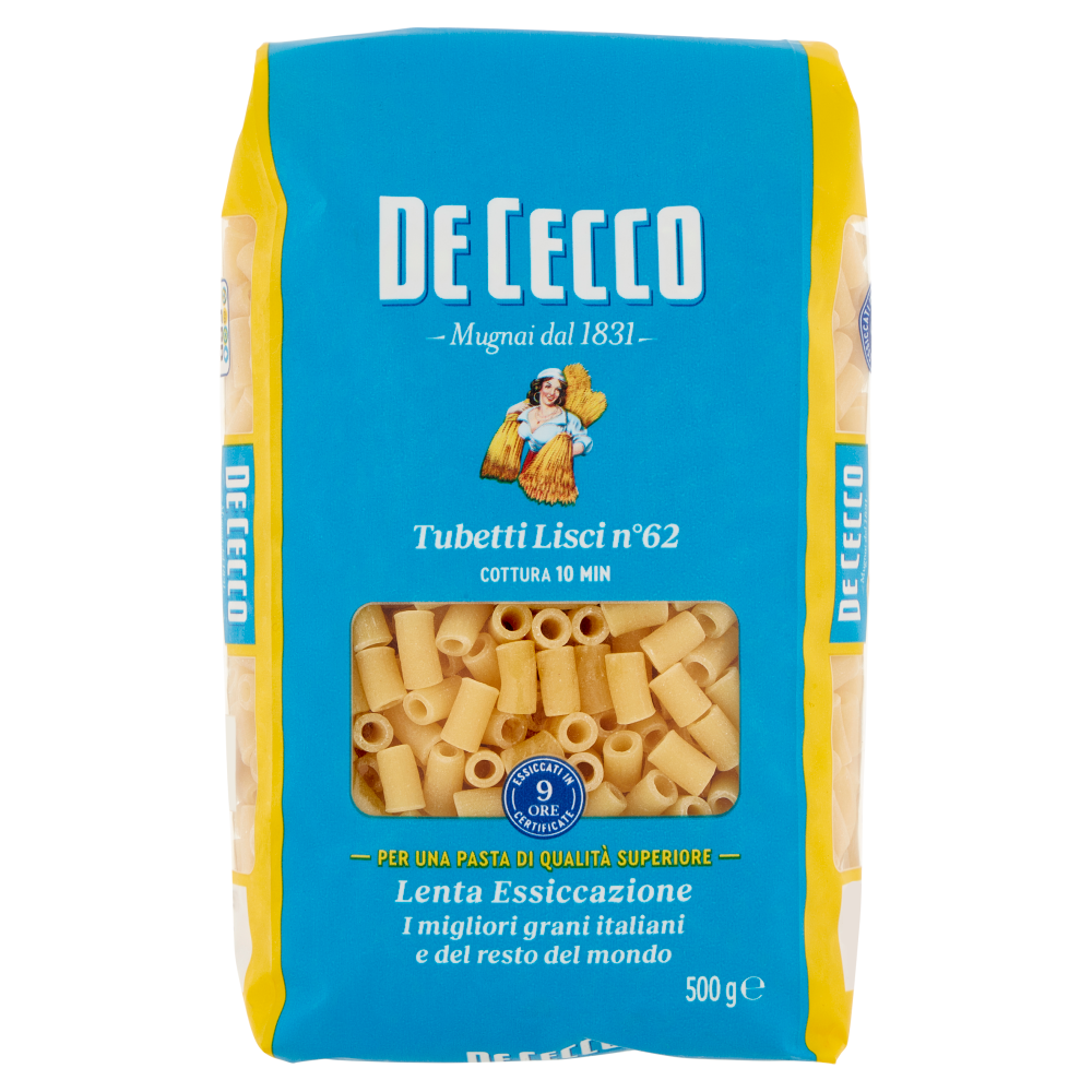 De Cecco Tubetti Lisci n&deg;62 500 g