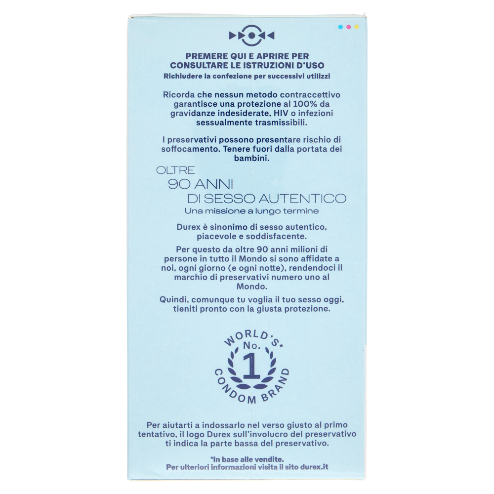 Durex Settebello Preservativi Forma Classica, 27 Profilattici