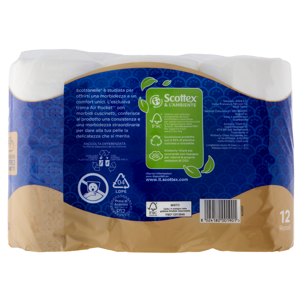 Scottonelle Carta Igienica 12 Rotoli