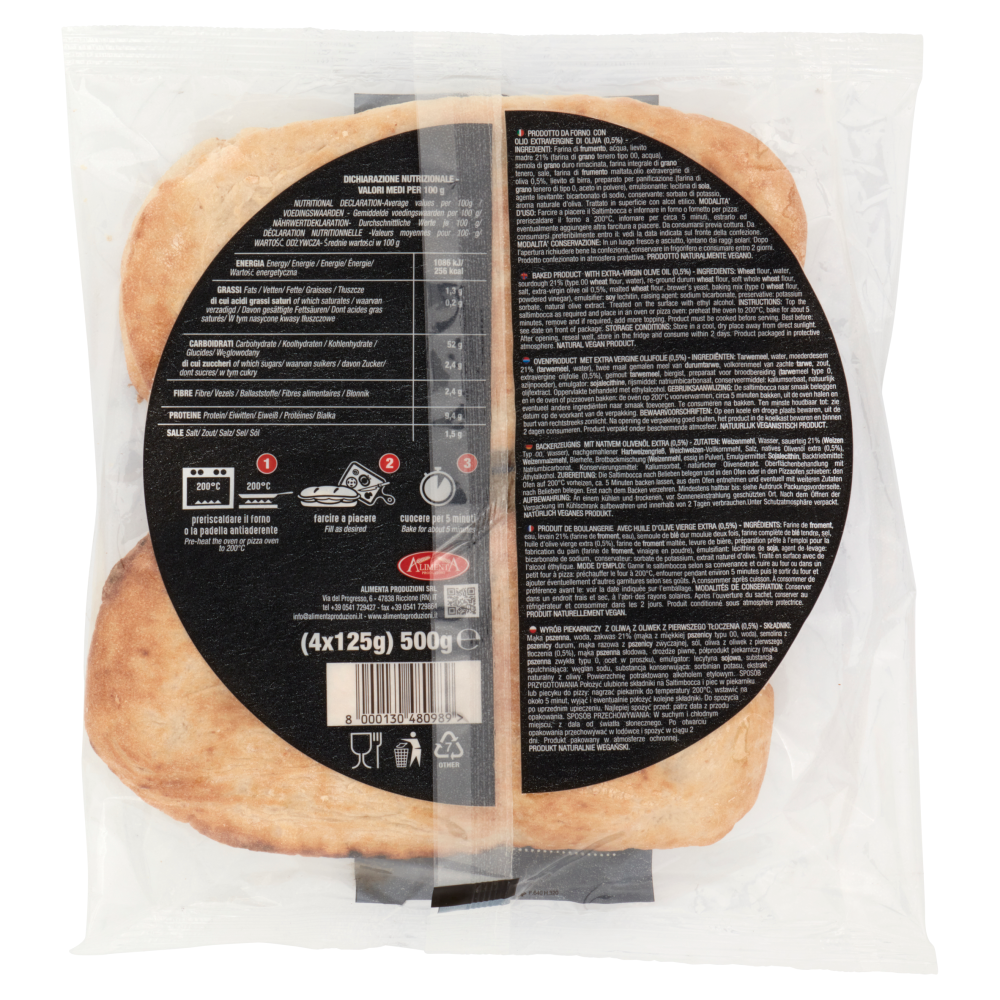 acquafarina Saltimbocca alla Napoletana 4 x 125 g