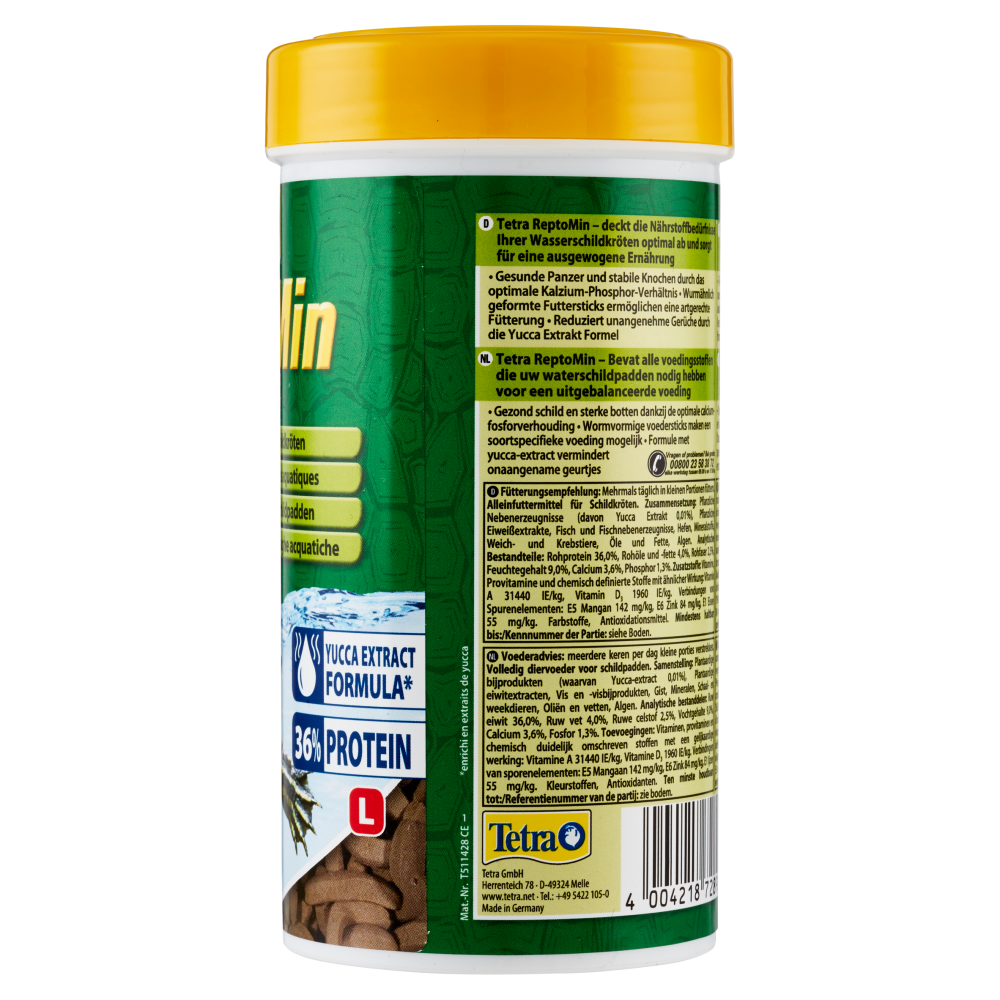 Tetra ReptoMin Sticks Mangime completo per le tartarughe acquatiche 60 g