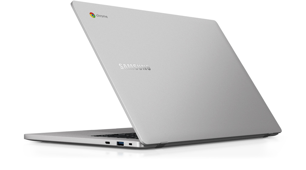 Samsung Chromebook 4+ Intel® Celeron® N4000 39,6 cm (15.6") Full HD 4 GB LPDDR4-SDRAM 64 GB eMMC Wi-Fi 5 (802.11ac) ChromeOS Argento