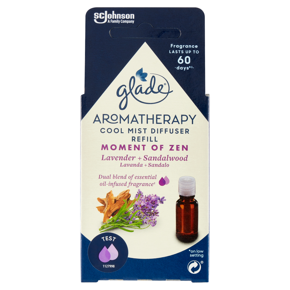 Glade® Aromatherapy Diffusore di oli essenziali Moment of Zen 17,4ml