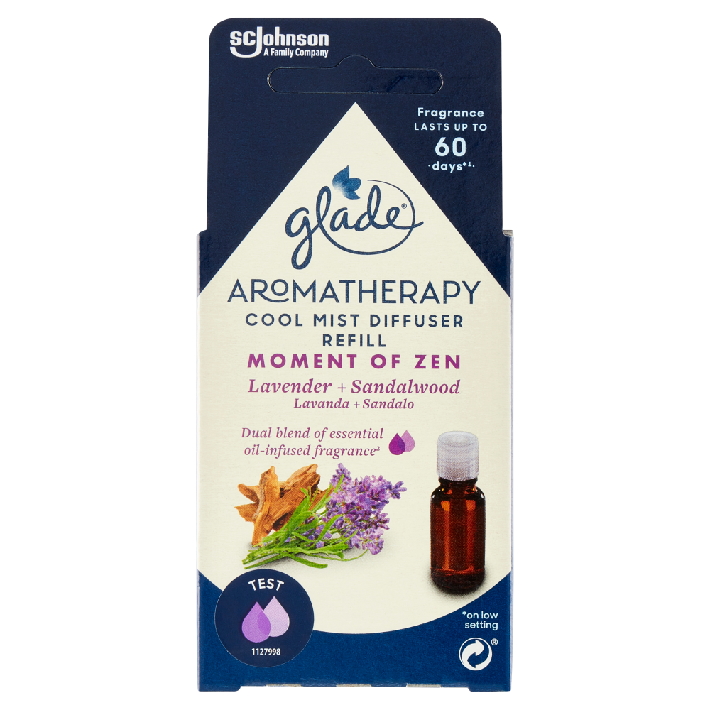 Glade&reg; Aromatherapy Diffusore di oli essenziali Ricarica Moment of Zen 17,4ml