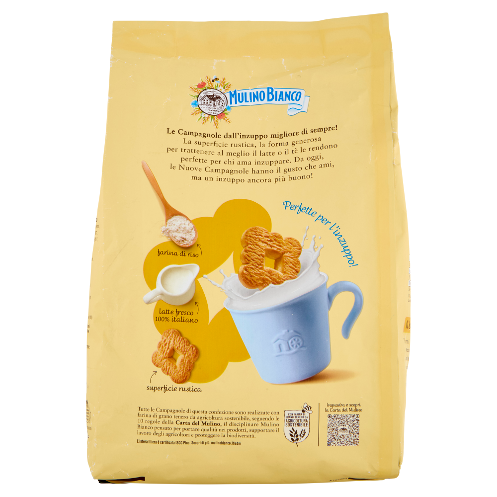 Mulino Bianco Campagnole Biscotti con Farina di Riso 1Kg