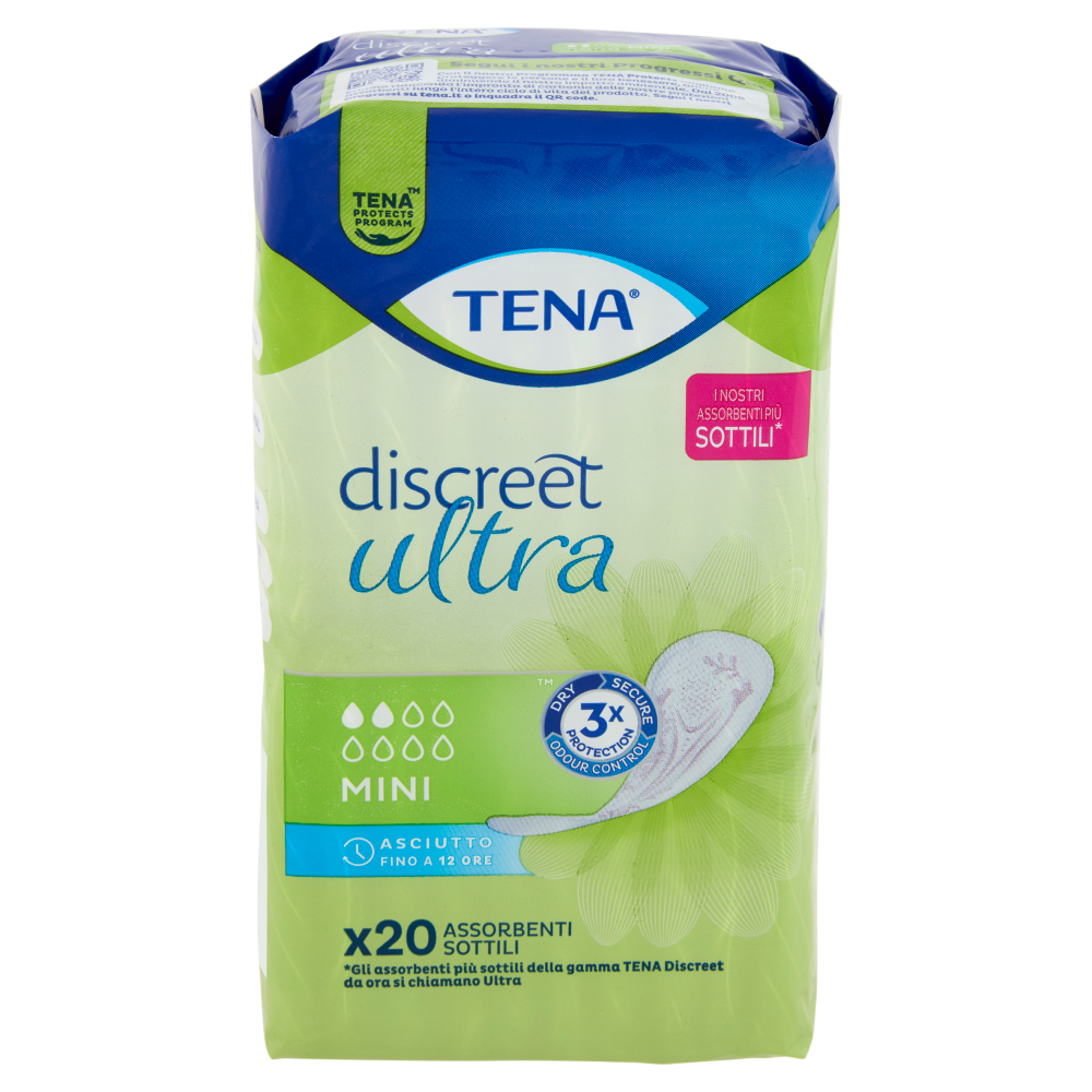 Tena discreet ultra Mini Assorbenti Sottili 20 pz