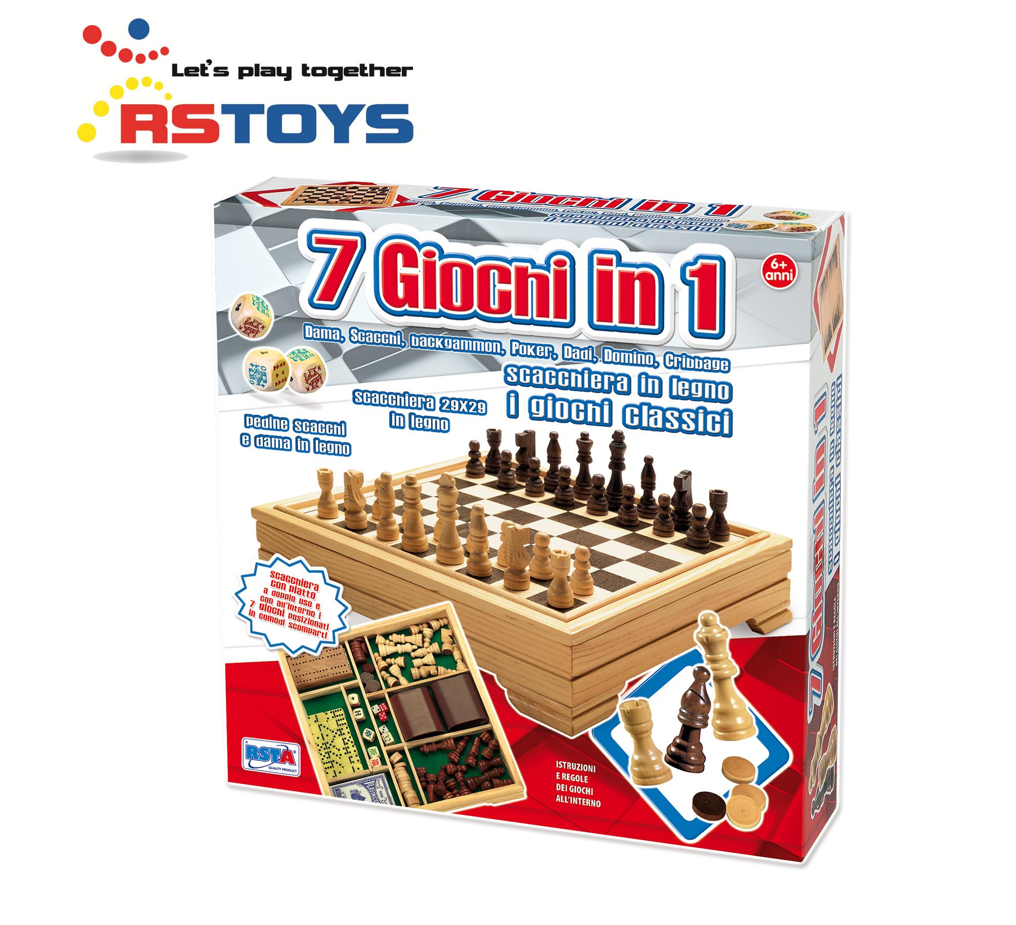 Ronchi Supertoys 8004817048417 set di giochi da scrivania 7-in-1