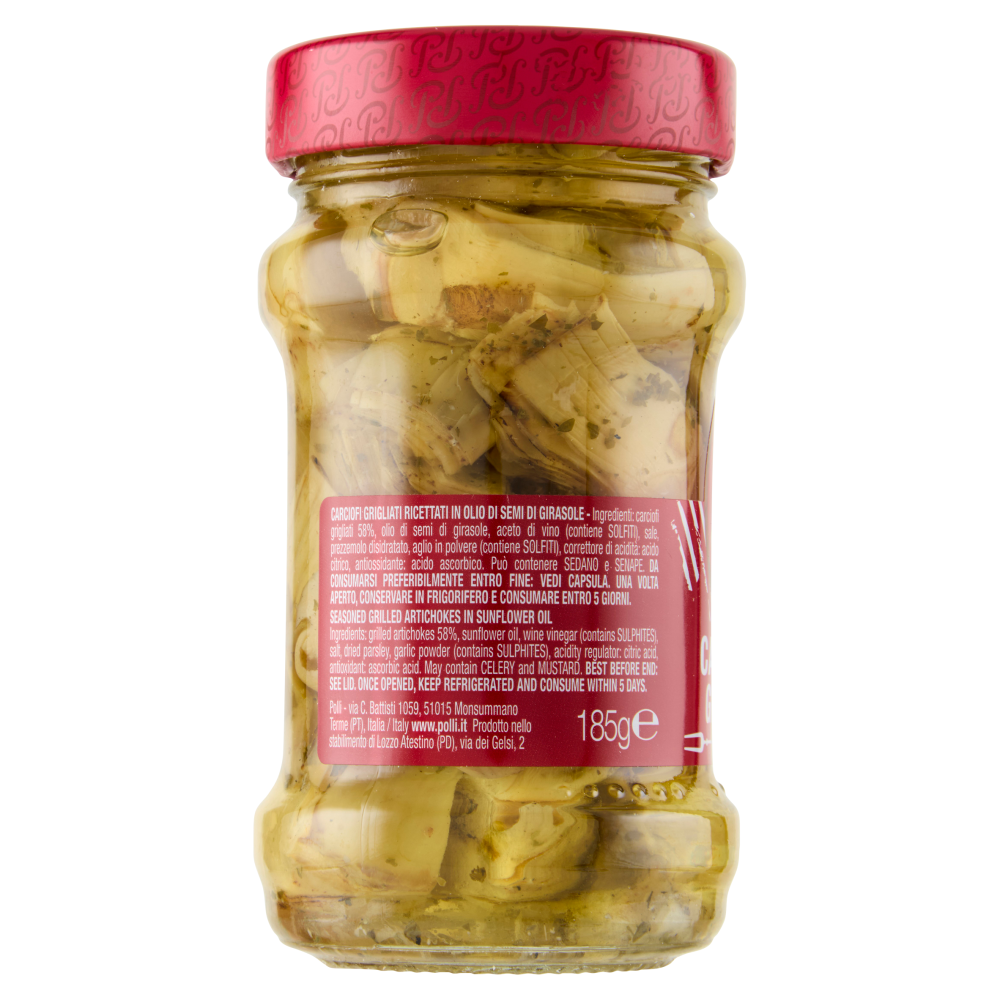 Polli Carciofini Grigliati Sottolio 185 g