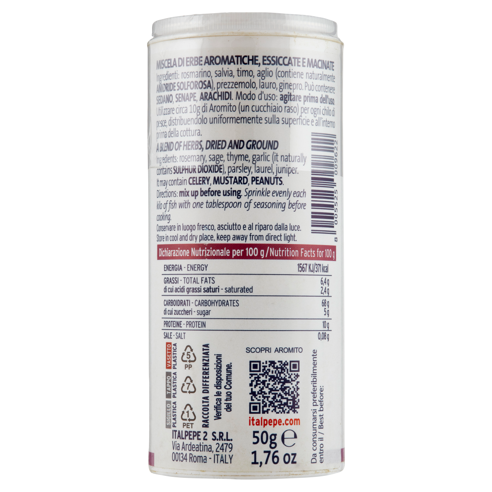 Italpepe Aromito Pesce 50 g