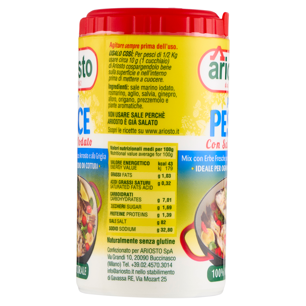 ariosto per Pesce con Sale Iodato 80 g