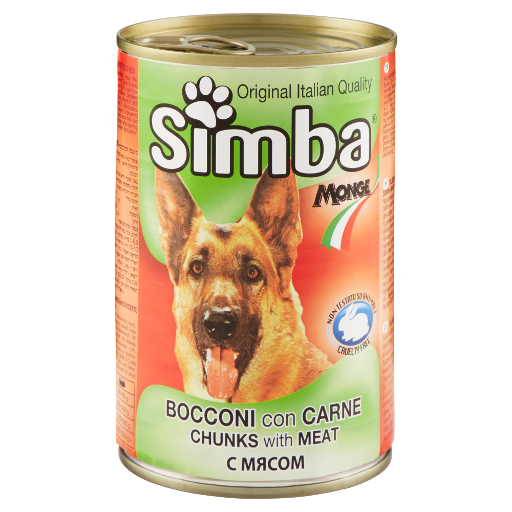 Simba Bocconi con Carne 415 g