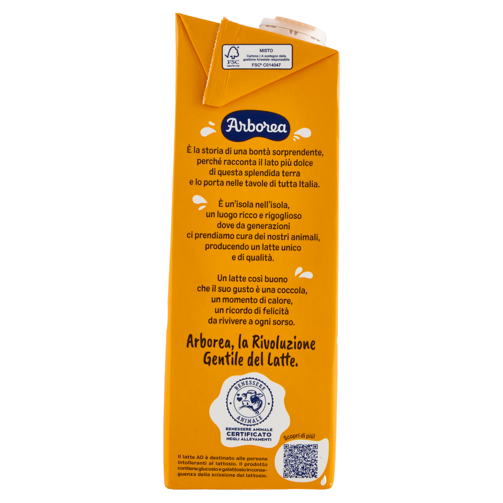 Arborea Ad Latte Scremato ad Alta Digeribilit&agrave; Senza Lattosio 1000 ml