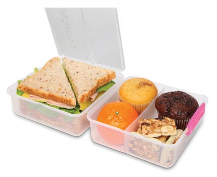 Sistema Lunch Box quadrato con alette 1,4 lt