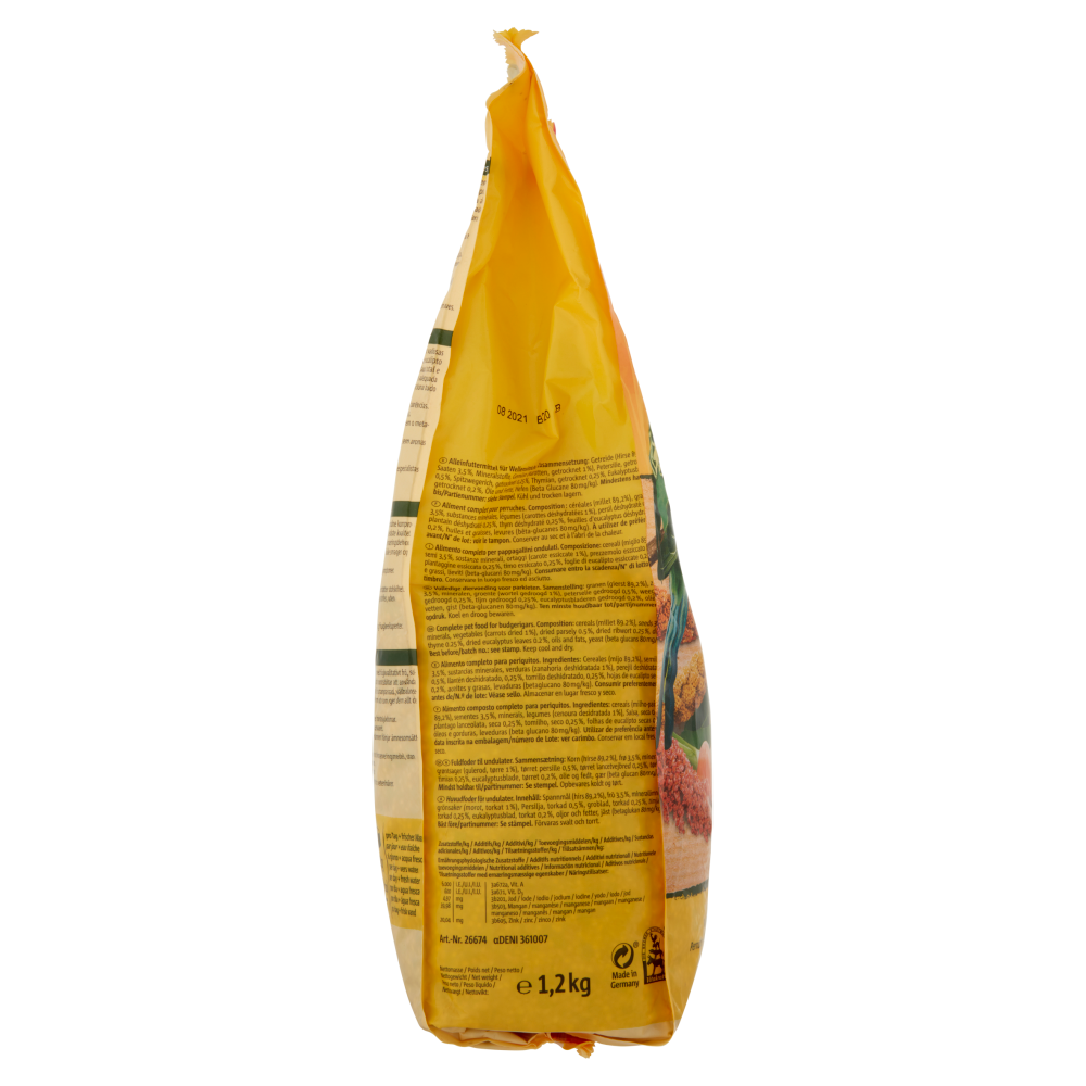 Vitakraft Menu Pappagallini ondulati - Alimento completo 1,2 kg