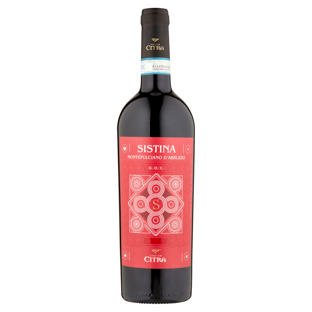 Codice Citra Sistina Montepulciano d'Abruzzo D.O.C. 750 ml