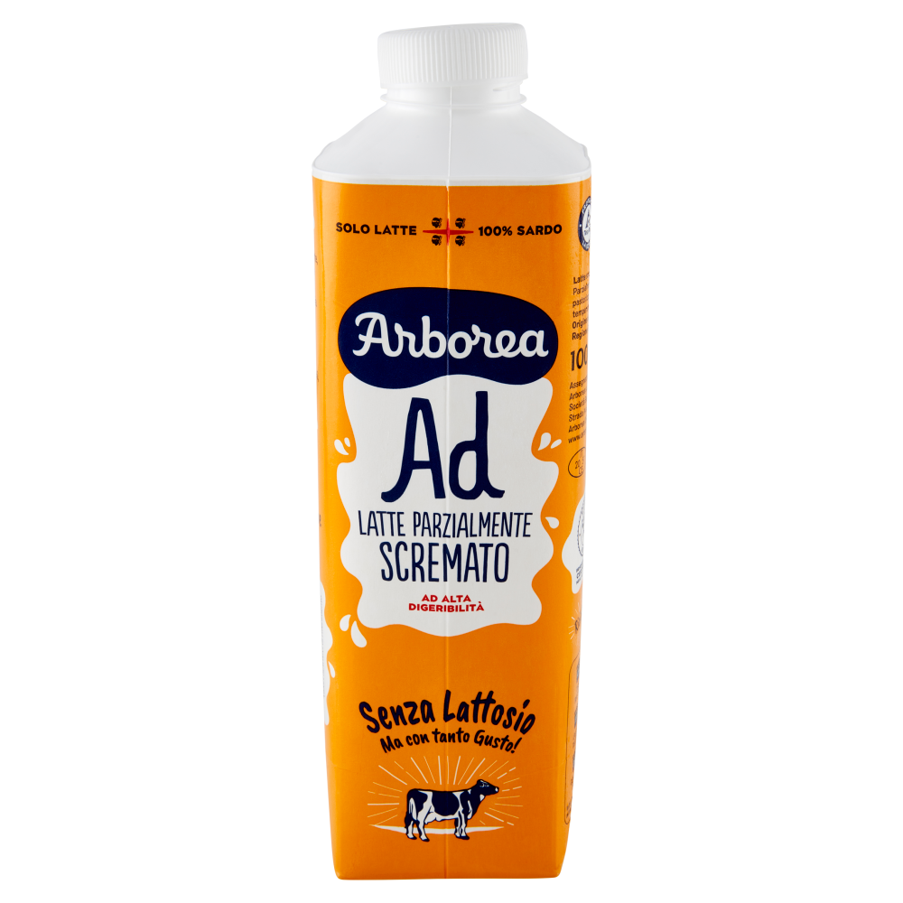 Arborea Ad Latte Parzialmente Scremato ad Alta Digeribilit&agrave; Senza Lattosio 1000 ml