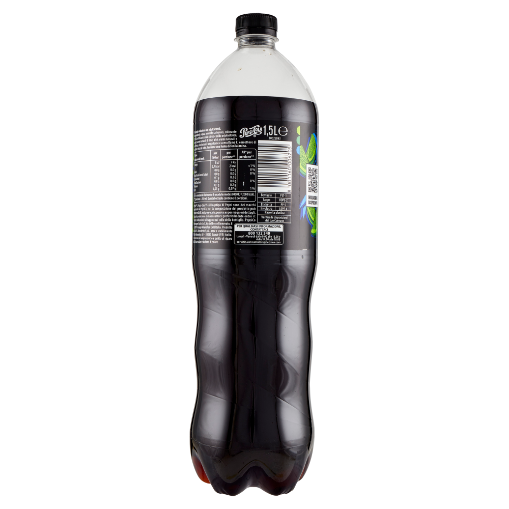Pepsi Zero Zucchero Gusto Lime 1,5 L