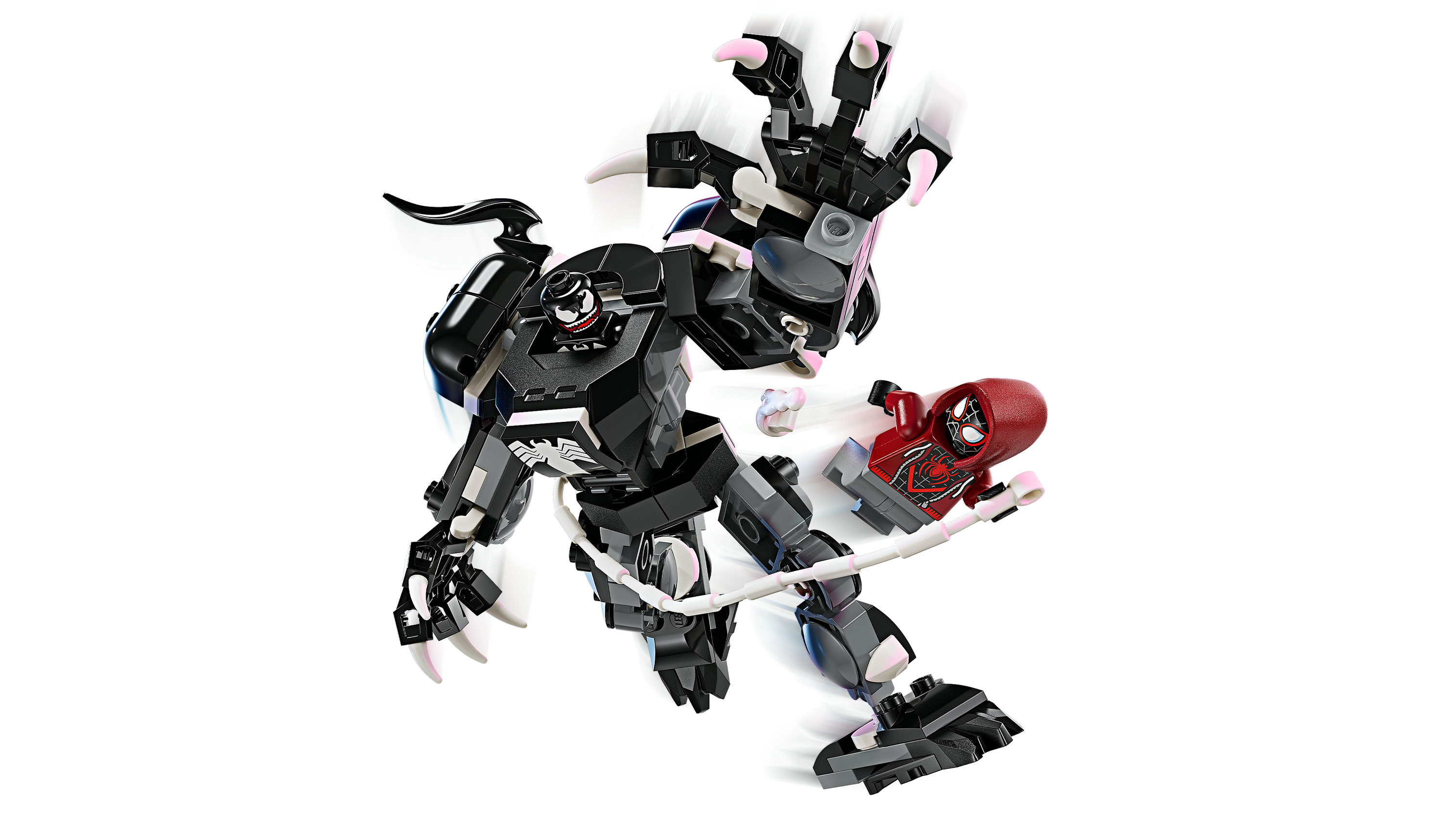 LEGO Mech di Venom vs. Miles Morales
