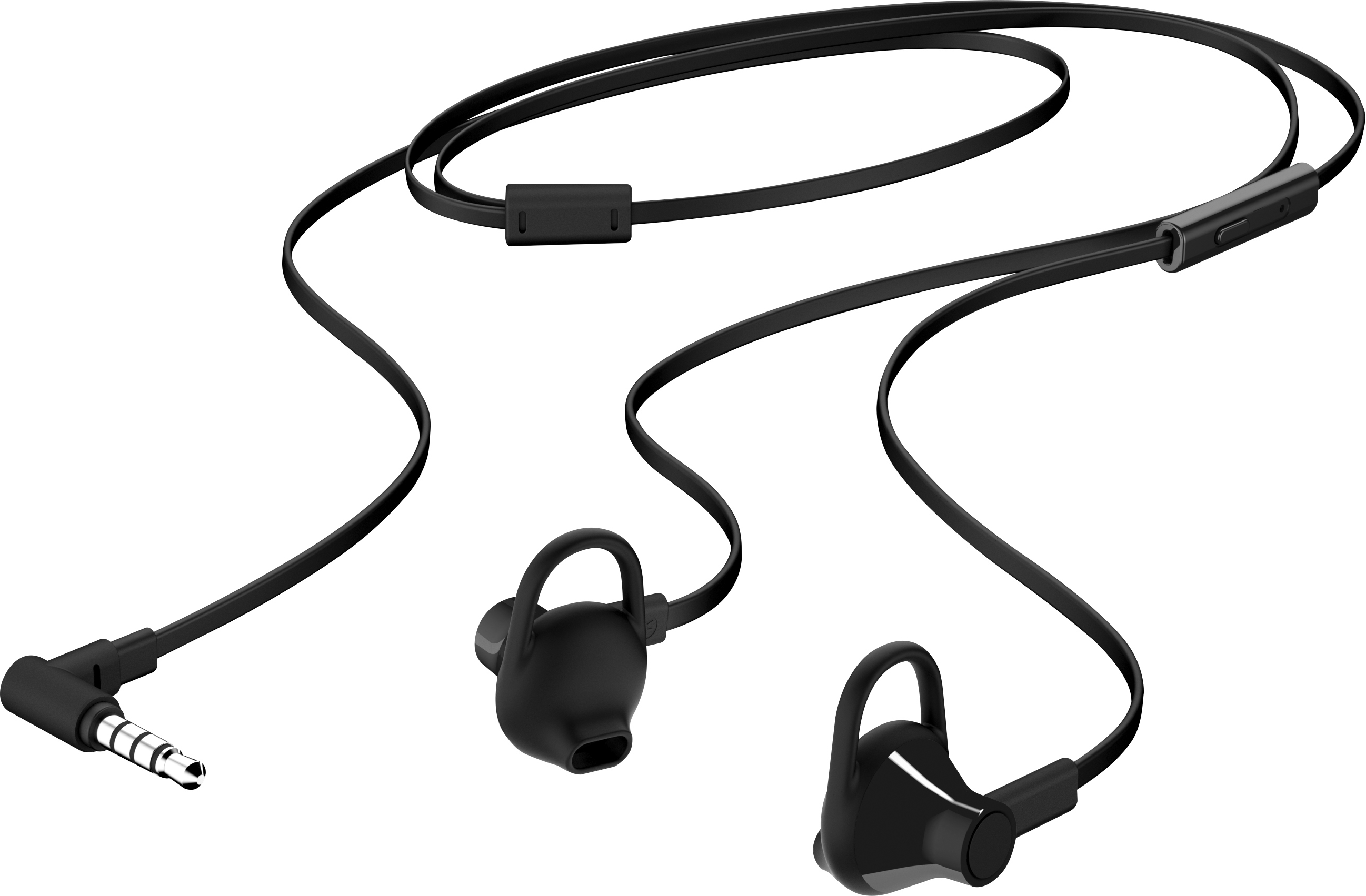 HP Earbuds Black Headset 150