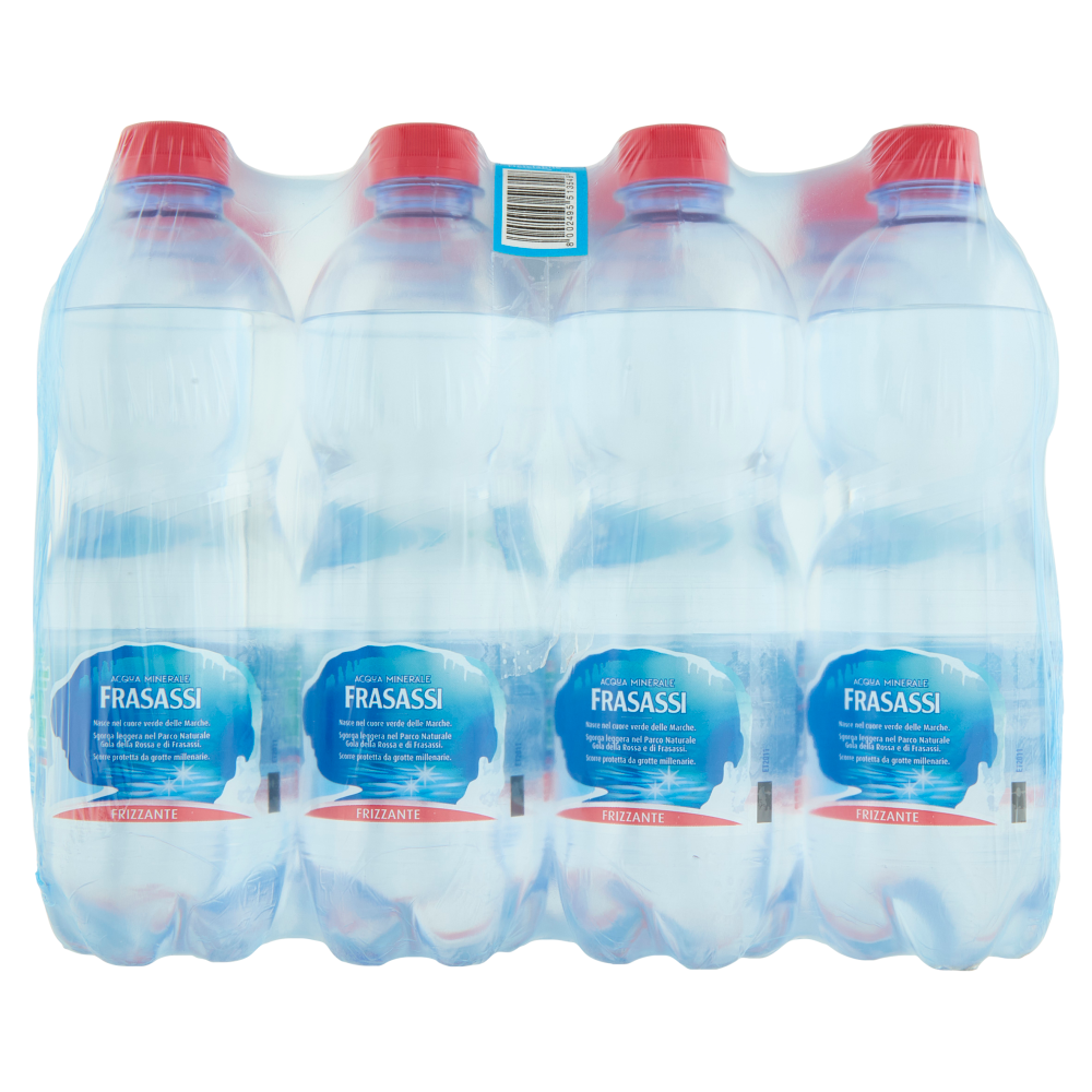 Frasassi Acqua Minerale Frizzante 12 x 0,5 L