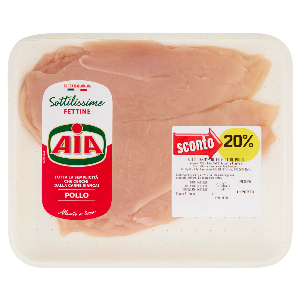 Aia Sottilissime Fettine Pollo