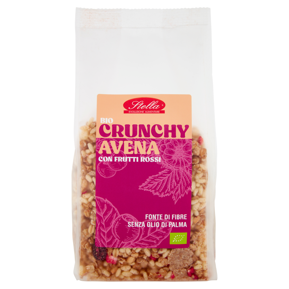 Stella Crunchy Avena con Frutti Rossi Bio 375 g