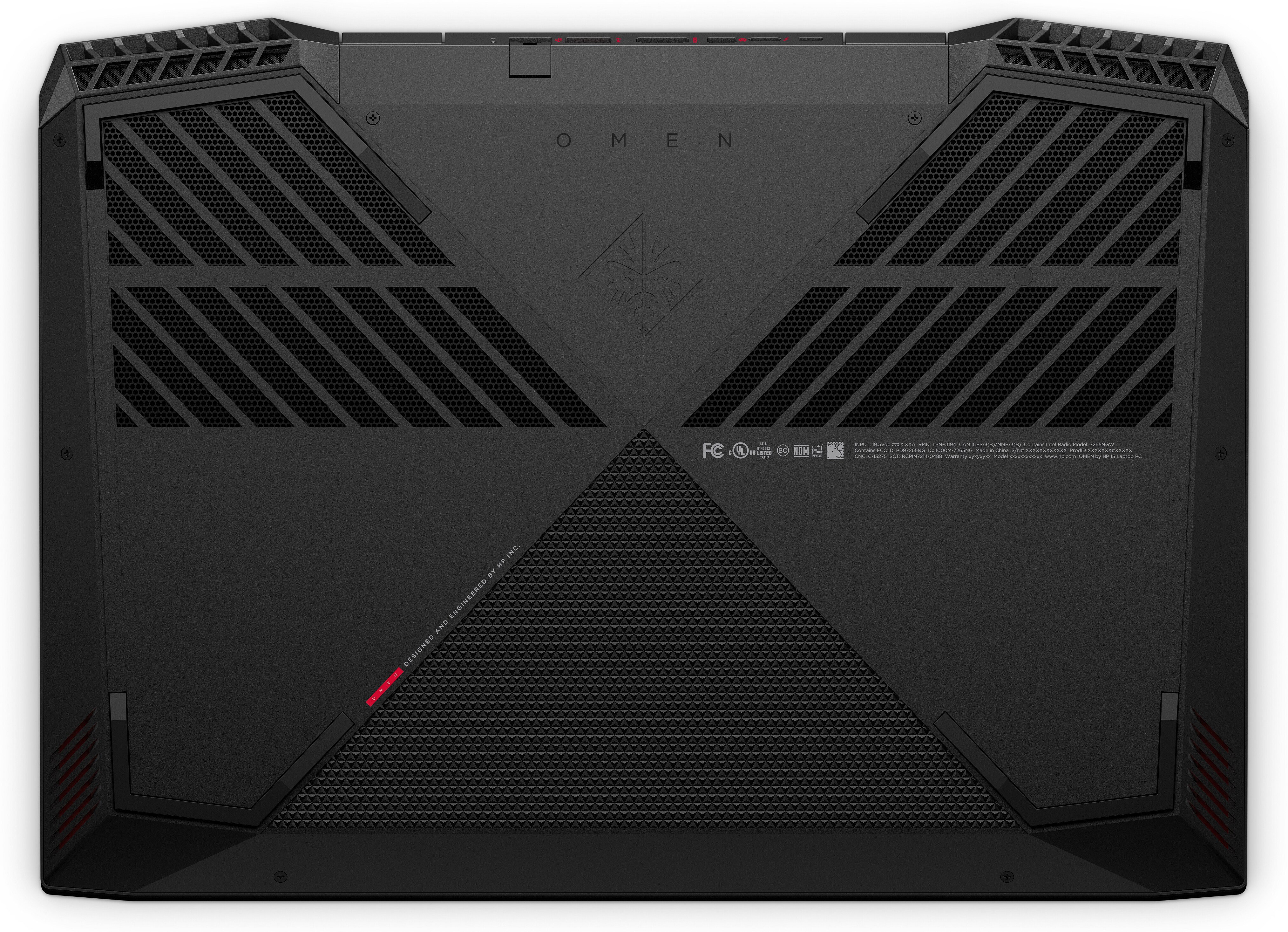 HP OMEN 15-dc0022nl Intel® Core™ i5 i5-8300H Computer portatile 39,6 cm (15.6") Full HD 8 GB DDR4-SDRAM 1,13 TB HDD+SSD NVIDIA® GeForce® GTX 1050 Ti Windows 10 Home Nero
