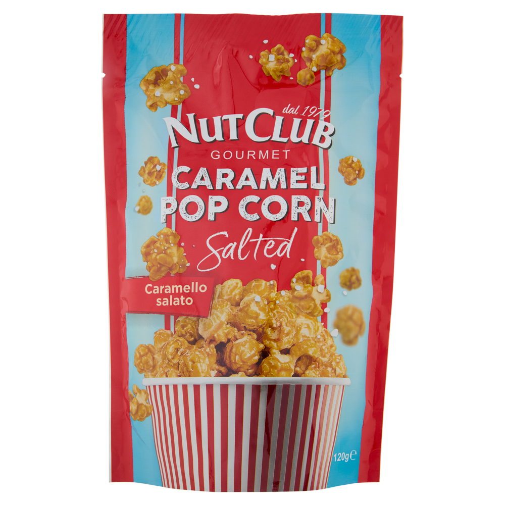 Nut Club Gourmet Caramel Pop Corn Salted 120 g