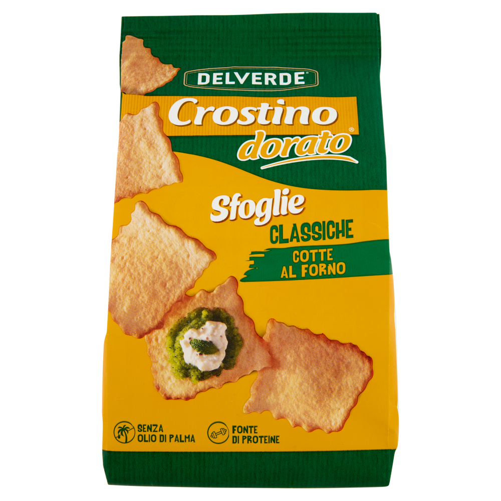 Delverde Crostino dorato Sfoglie Classiche 180 g