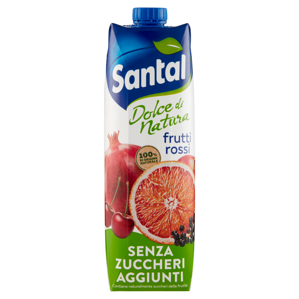 Sant&agrave;l Dolce di Natura frutti rossi Senza Zuccheri Aggiunti 1000 ml