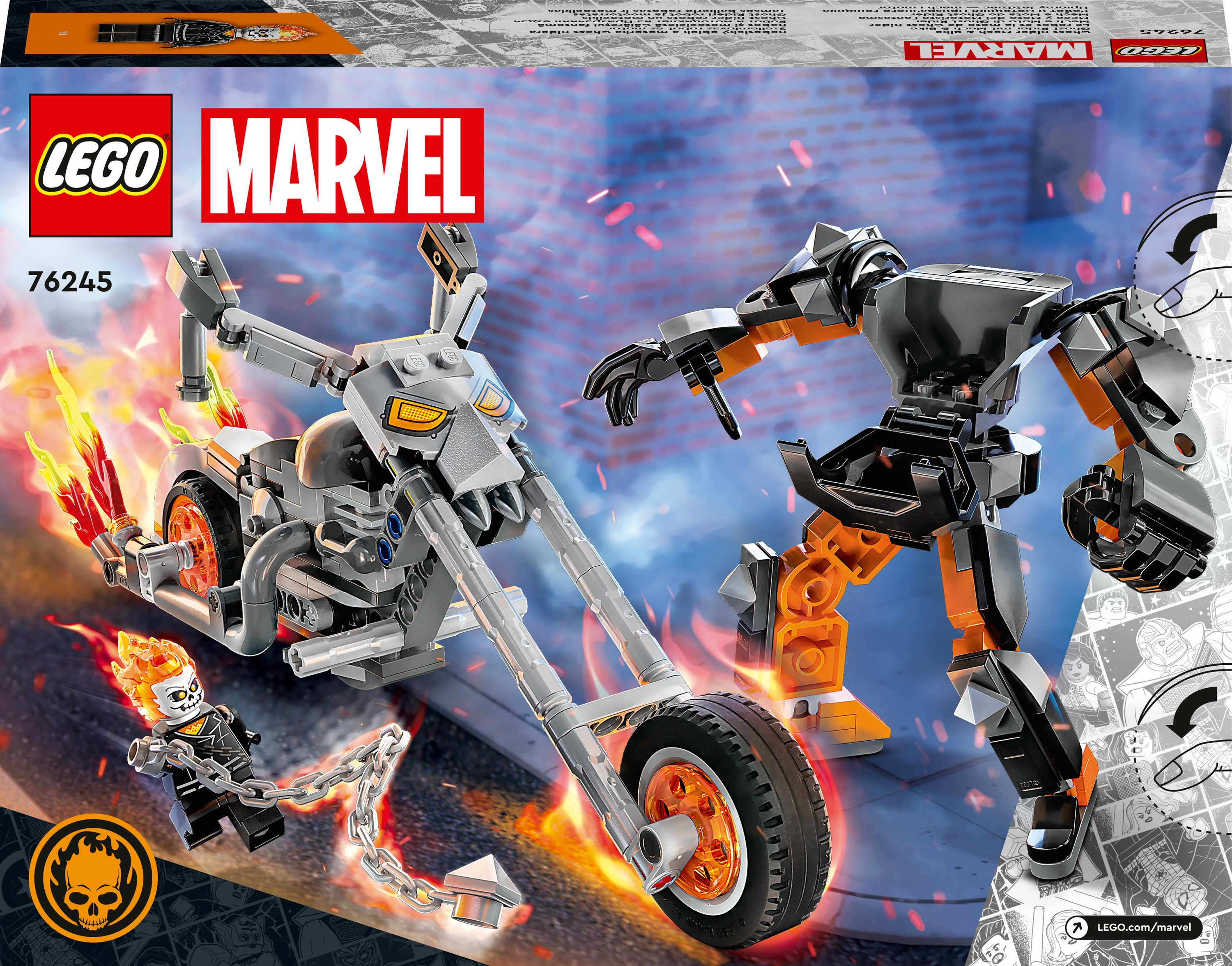 LEGO Marvel Super Heroes Mech e Moto di Ghost Rider