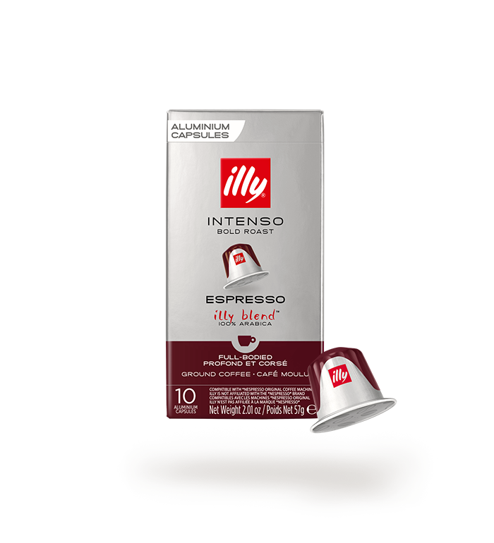 Illy Intenso Espresso Capsule caff&egrave; Medium-dark roast 10 pz