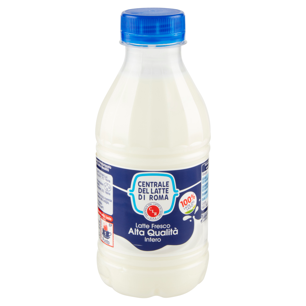Centrale del Latte di Roma Latte Fresco Alta Qualit&agrave; Intero 500 ml
