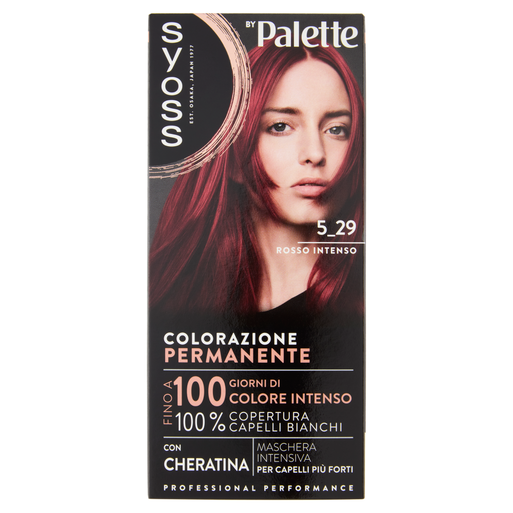 Syoss By Palette Colorazione Permanente 5_29 Rosso Intenso