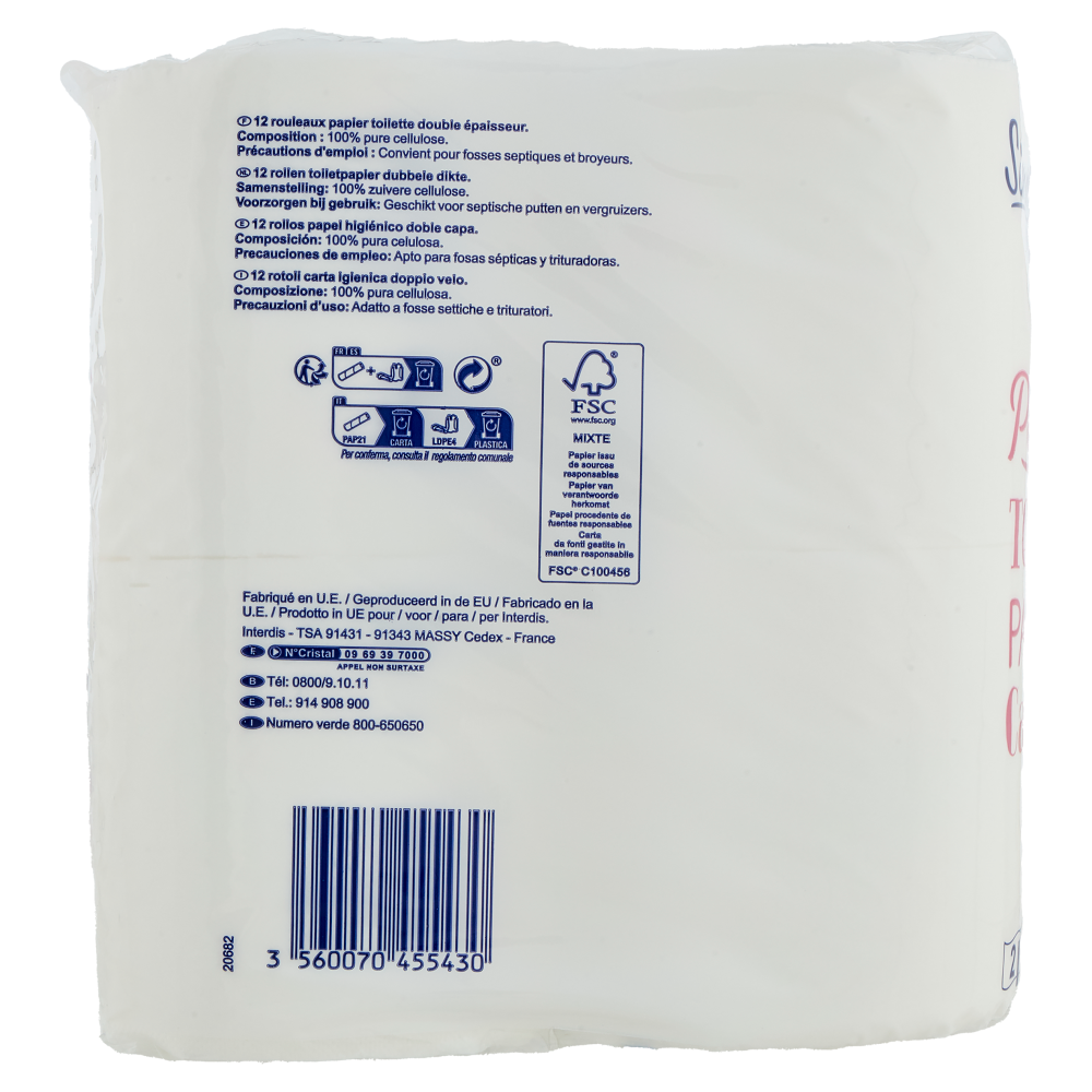 Simpl Choice Carta Igienica 2 Veli 12 pz