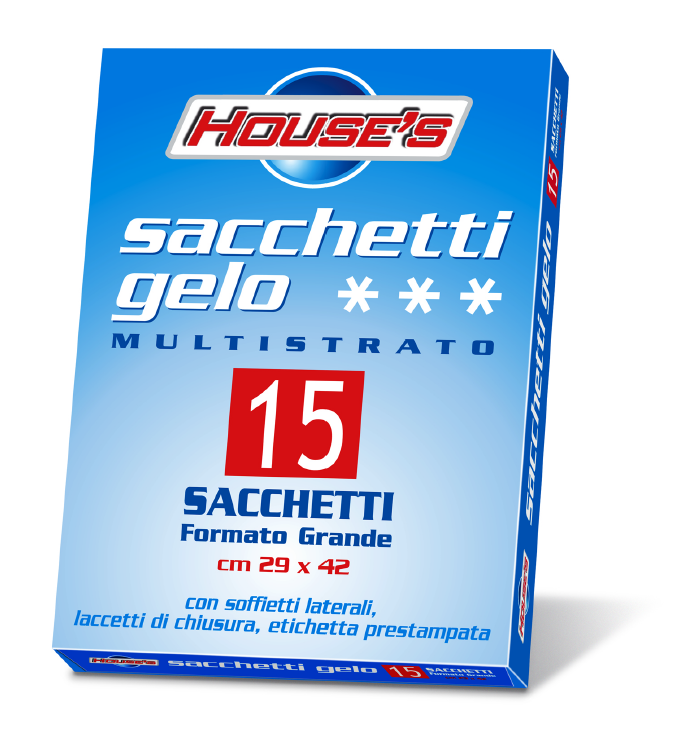 COMSET House sacch gelo grandi 15pz