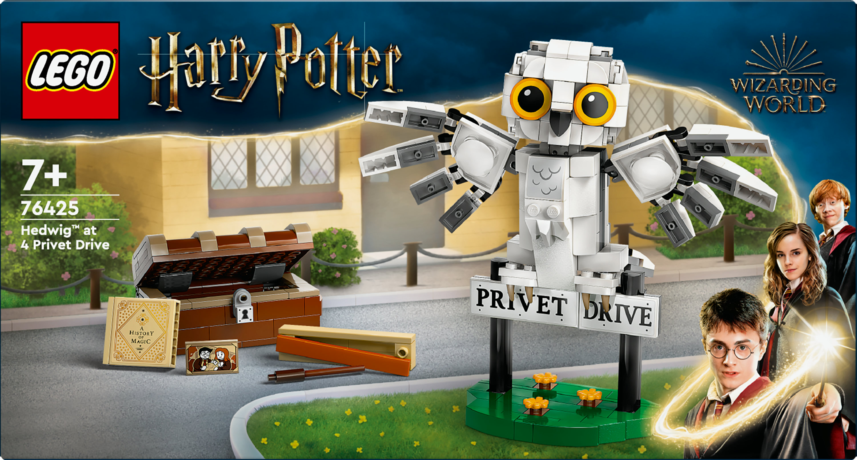 LEGO Harry Potter Edvige al numero 4 di Privet Drive