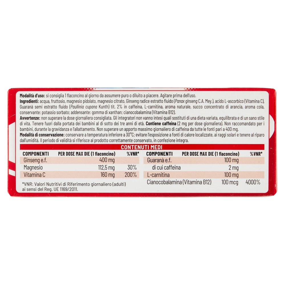 Equilibra Energia Più Metabolismo Energetico 10 Flaconi Monodose 150 ml